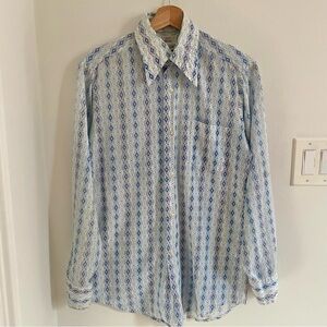 True Vintage 70’s Button Down
